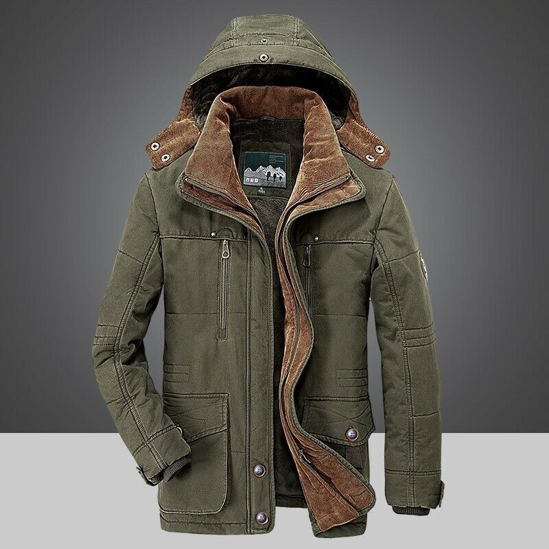 Warme winterjas voor heren met moderne snit – CELARIX
