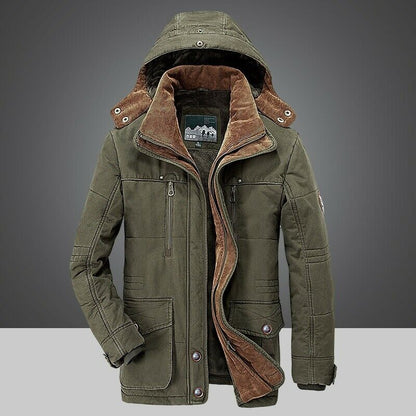 Warme winterjas voor heren met moderne snit – CELARIX