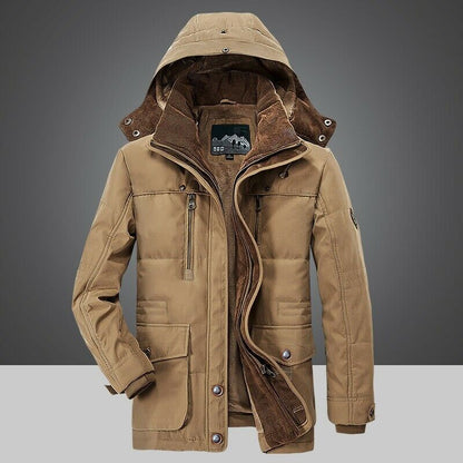Warme winterjas voor heren met moderne snit – CELARIX