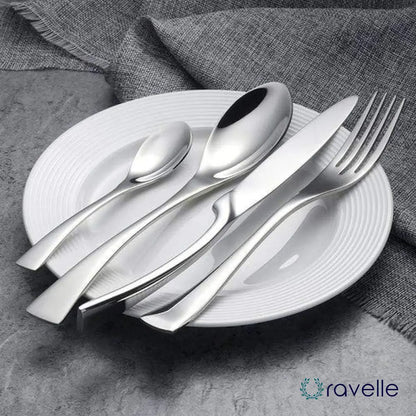 GREECE - Luxe 4-delige bestekset met verfijnd design
