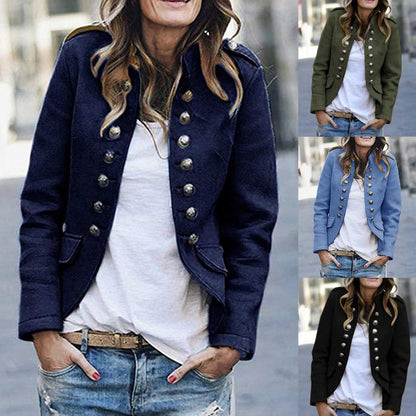 Casual damesjack met voorzakken voor dames – NEXORA