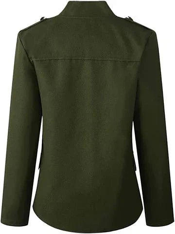 Casual damesjack met voorzakken voor dames – NEXORA