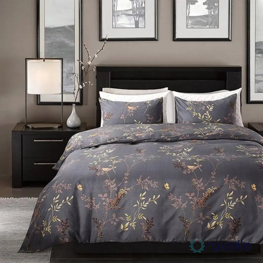 BRIGHT BLOSSOM - Luxe dekbedovertrekset met bloemenprint