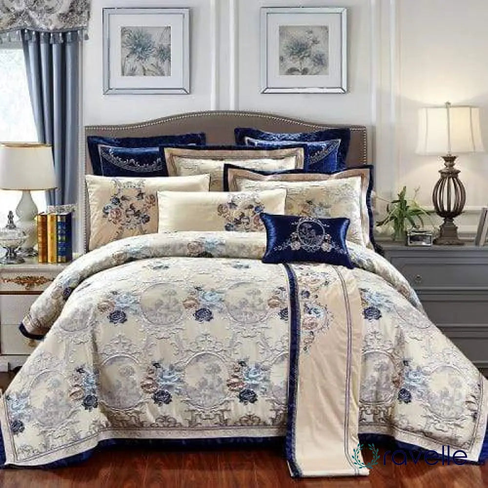 ORIENTAL JACQUARD - Luxe dekbedovertrekset met oosters patroon