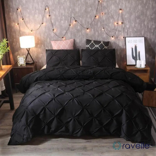 PINCH PLEAT - Luxe dekbedovertrekset met verfijnd design