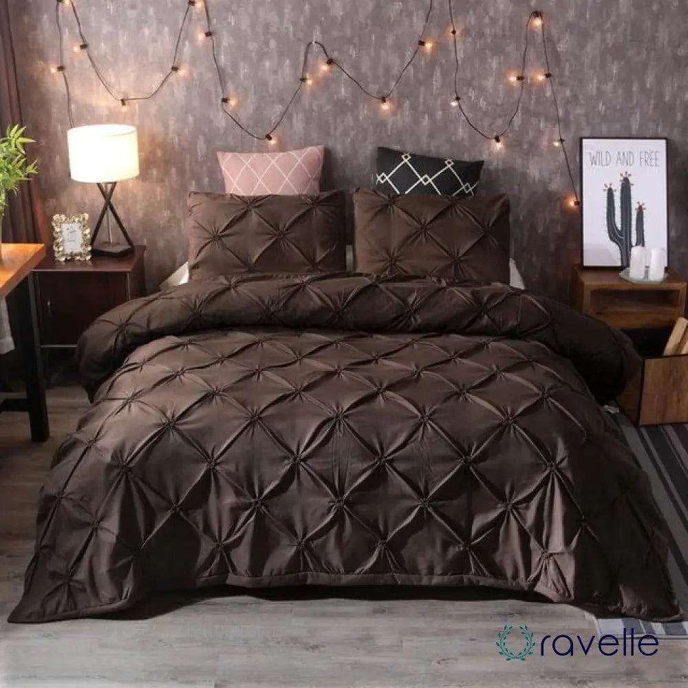 PINCH PLEAT - Luxe dekbedovertrekset met verfijnd design