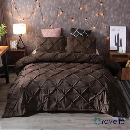 PINCH PLEAT - Luxe dekbedovertrekset met verfijnd design