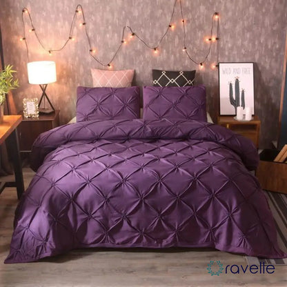 PINCH PLEAT - Luxe dekbedovertrekset met verfijnd design