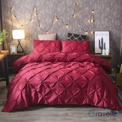 PINCH PLEAT - Luxe dekbedovertrekset met verfijnd design
