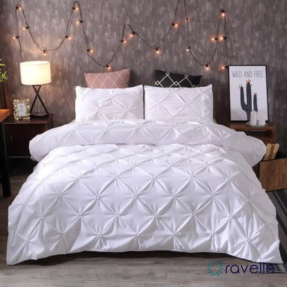 PINCH PLEAT - Luxe dekbedovertrekset met verfijnd design