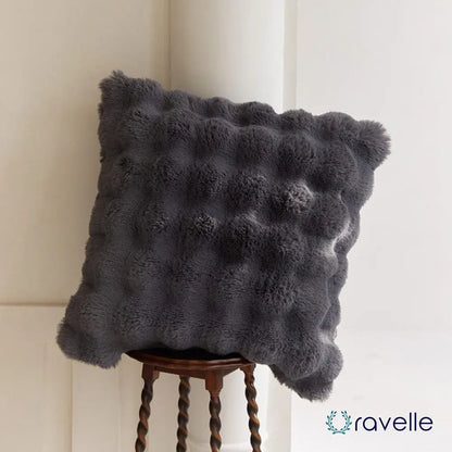 RABBIT FAUX-FUR - Luxe zachte plaid van imitatiebont