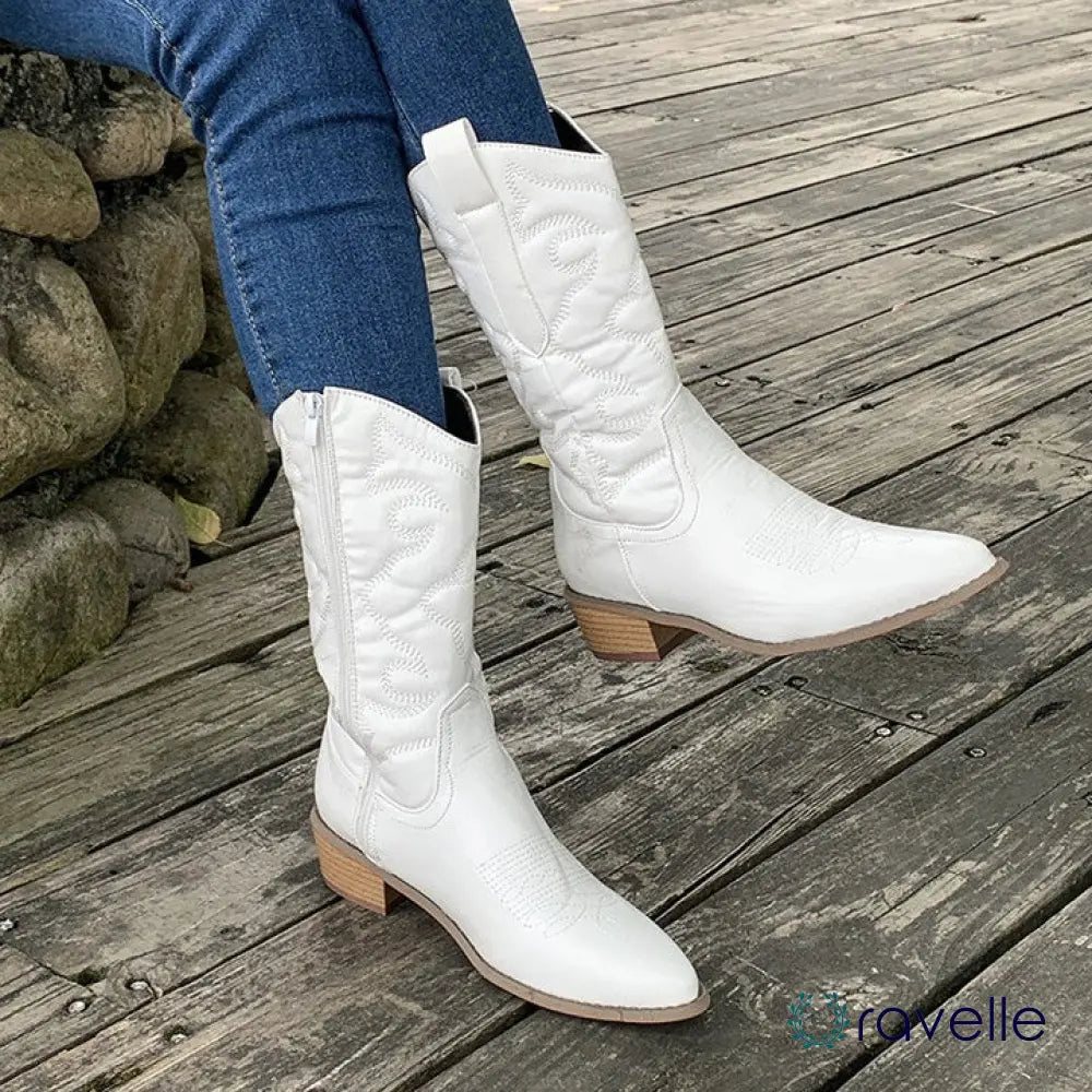 Trendy dames cowboylaarzen met western flair – RAVINA WEST
